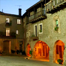 Plaza mayor o Firal dels Bous de Santa Pau