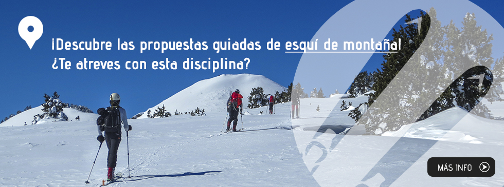 ¡Descubre las propuestas guiadas de esquí de montaña! ¿Te atreves con esta disciplina?