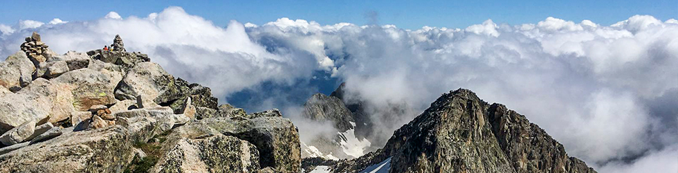 Ascensión al pico de Mulleres