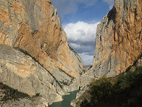 El desfiladero de Mont-rebei