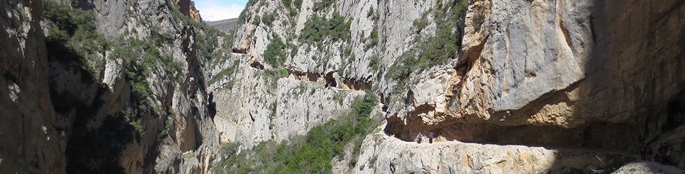 El desfiladero de Mont-rebei