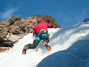 Curso de escalada en hielo