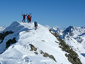 Curso de montaña invernal (nivel 1 - iniciación)