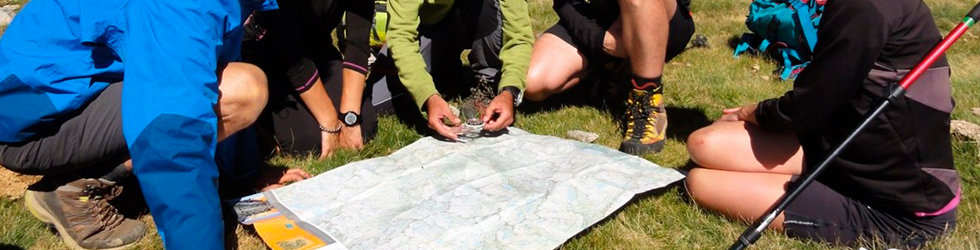 Curso de orientación en montaña