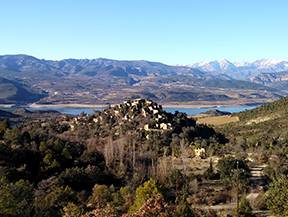 Visita al despoblado de Montesquiu
