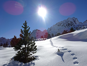 Lagos de Colomers invernal (2 días)