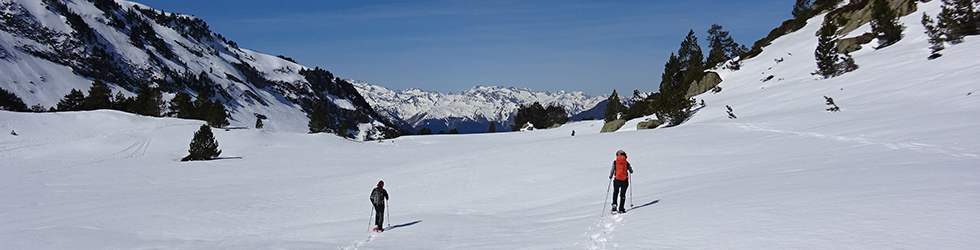 Estanys de Baciver desde Beret