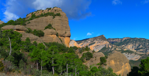 Sierra de Aubenç y sierra de Sant Honorat