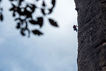 La escalada es una de las actividades con mayor tradición en Montserrat.