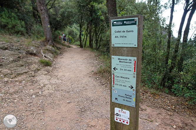 Vuelta a las Agujas de Montserrat desde Can Maçana 1 