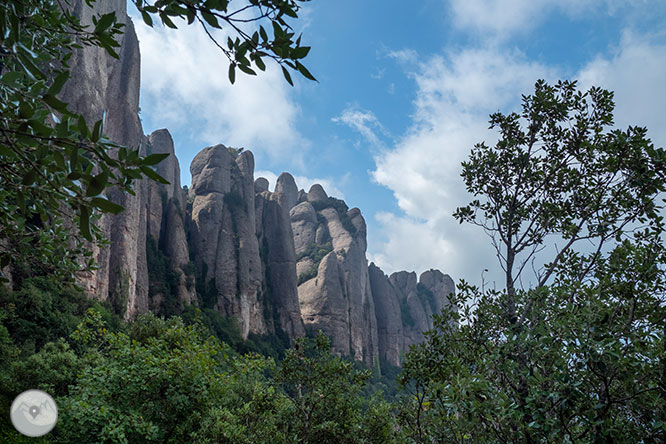 Vuelta a las Agujas de Montserrat desde Can Maçana 1 