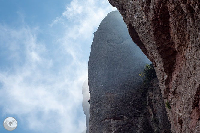 Vuelta a las Agujas de Montserrat desde Can Maçana 1 