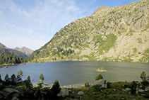 Lago o Estany Redó.