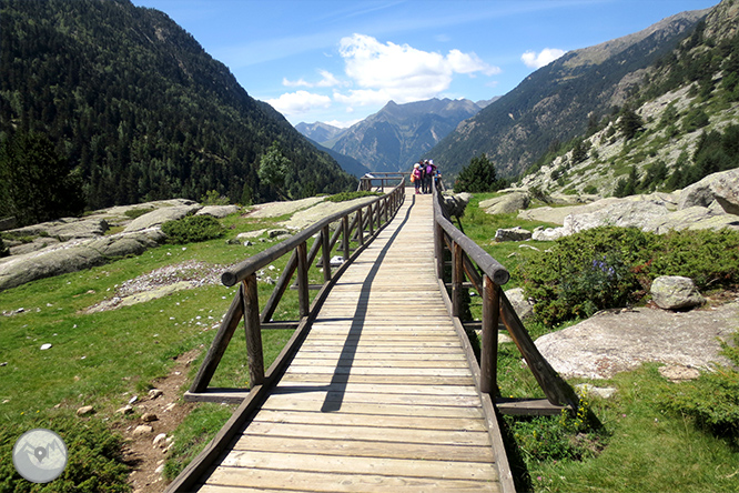 Estany Llong y Portarró de Espot desde Aigüestortes 1 