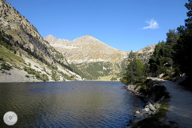 Estany Llong y Portarró de Espot desde Aigüestortes 1 