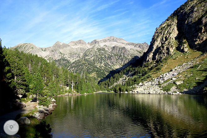 Estany Llong y Portarró de Espot desde Aigüestortes 1 