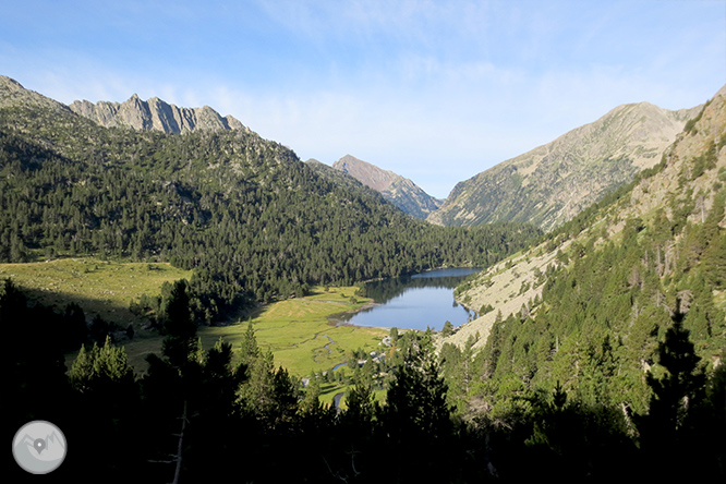 Estany Llong y Portarró de Espot desde Aigüestortes 1 