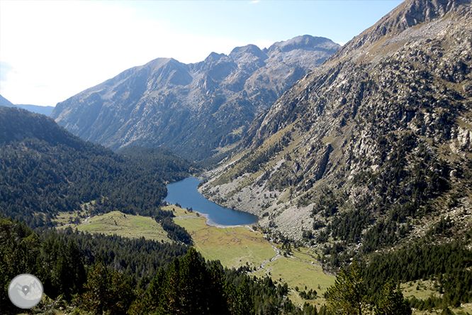 Estany Llong y Portarró de Espot desde Aigüestortes 1 