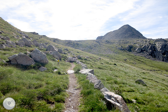 Estany Llong y Portarró de Espot desde Aigüestortes 1 