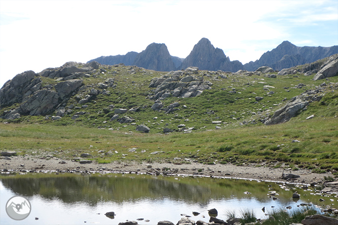 Estany Llong y Portarró de Espot desde Aigüestortes 1 