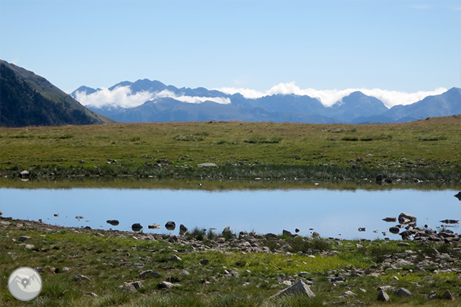 Estany Llong y Portarró de Espot desde Aigüestortes 1 