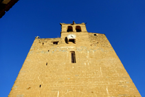 Fachada de la iglesia de Sant Esteve.