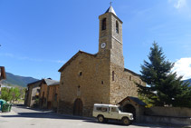 Iglesia de la Virgen de la Candelaria de Olp.