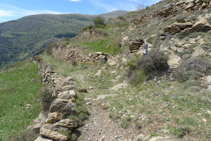 Desvío de la ermita de Sant Roc.