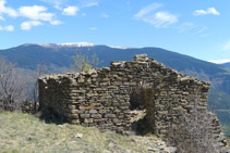 Restos de la ermita de Sant Roc.