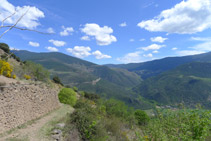 Descenso hacia Bressui.