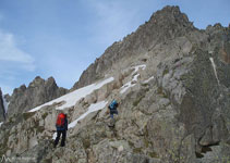 Seguimos subiendo hasta la base del Besiberri.