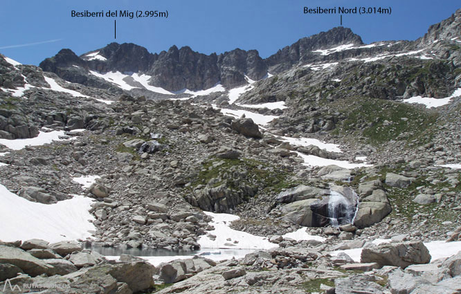 Besiberri Norte (3.014m) desde Cavallers por río Malo 1 