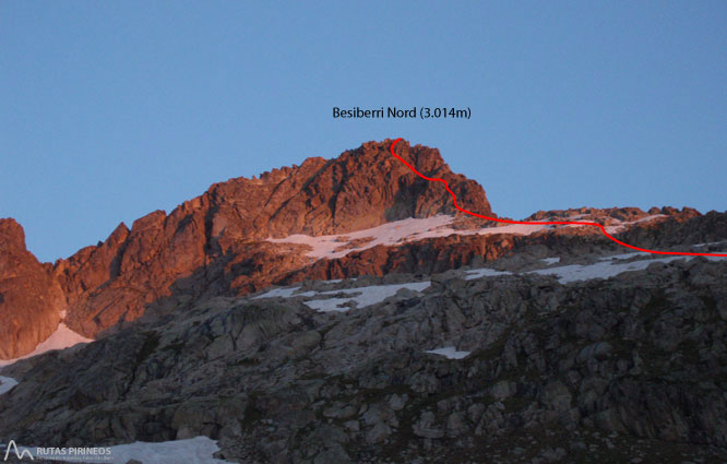 Besiberri Norte (3.014m) desde Cavallers por río Malo 2 