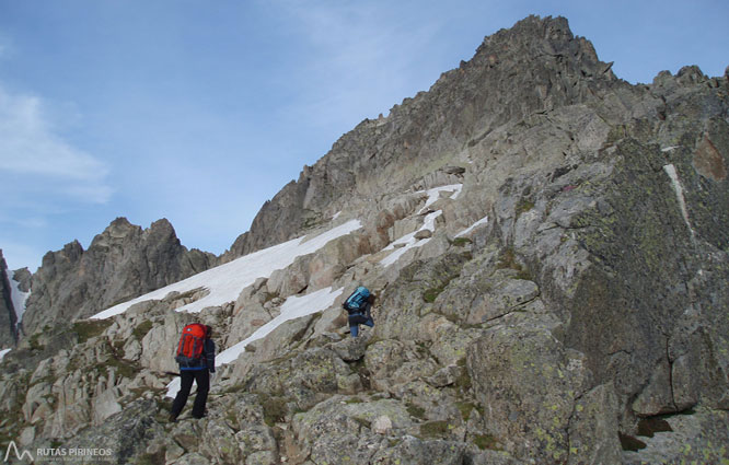 Besiberri Norte (3.014m) desde Cavallers por río Malo 2 