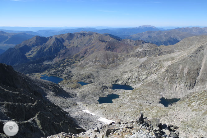 Besiberri Sur (3.024m) y Comaloforno (3.029m) por los lagos de Gémena 1 