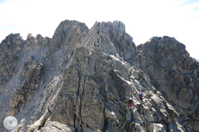 Besiberri Sur (3.024m) y Comaloforno (3.029m) por los lagos de Gémena 1 