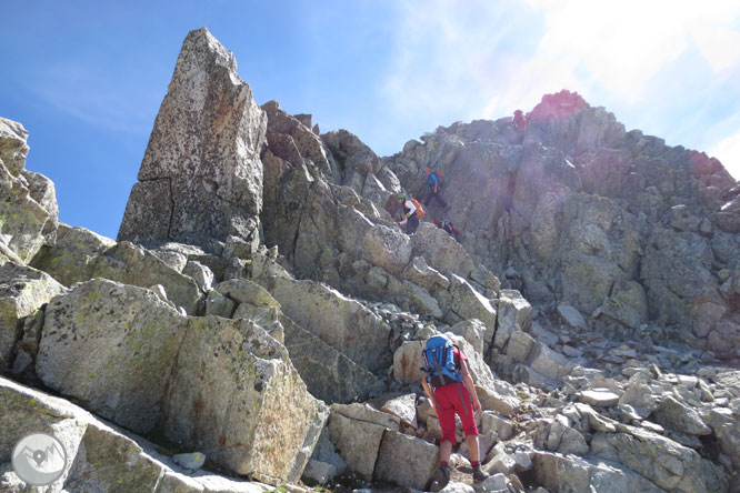 Besiberri Sur (3.024m) y Comaloforno (3.029m) por los lagos de Gémena 1 