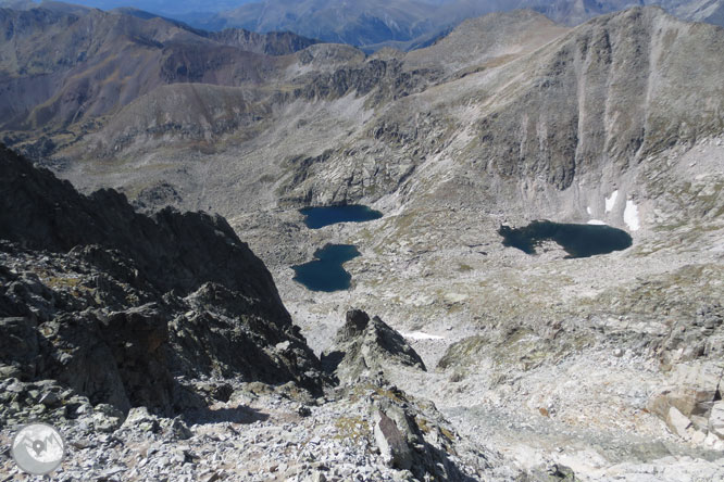 Besiberri Sur (3.024m) y Comaloforno (3.029m) por los lagos de Gémena 1 