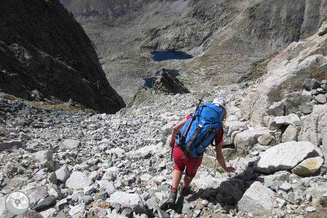 Besiberri Sur (3.024m) y Comaloforno (3.029m) por los lagos de Gémena 1 