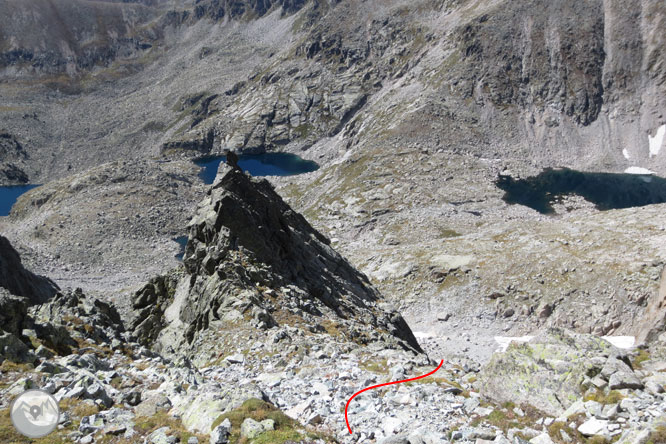 Besiberri Sur (3.024m) y Comaloforno (3.029m) por los lagos de Gémena 1 