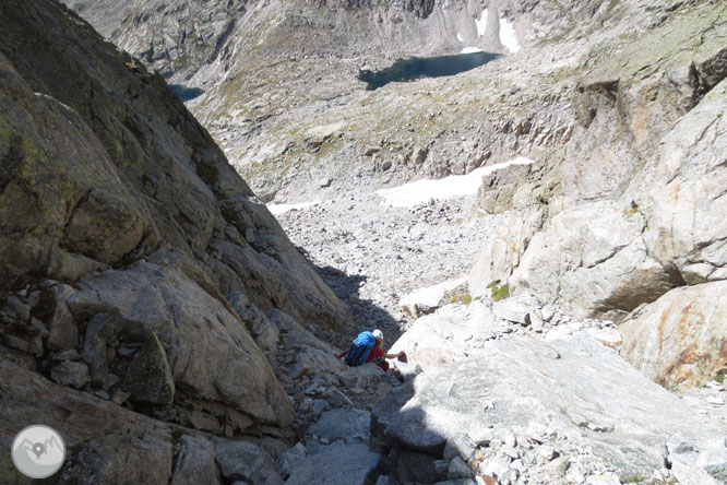 Besiberri Sur (3.024m) y Comaloforno (3.029m) por los lagos de Gémena 1 