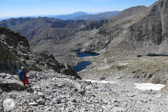 Besiberri Sur (3.024m) y Comaloforno (3.029m) por los lagos de Gémena 1 