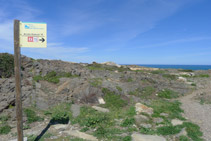 Seguimos las indicaciones que nos llevan hasta la punta del cabo de Creus.