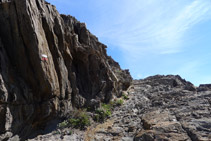 Señal blanca y roja del GR-11.