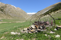 Pastos en el valle de Montaup.