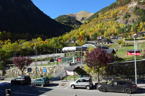 Telecabina de Arinsal, punto de inicio de la ruta.