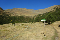 Llegando al torrente Ribal y a la zona de las Fonts.