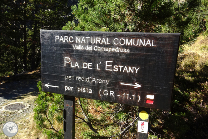 Camino de Percanela - Les Fonts - Pla del Estany 1 