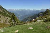 Vistas desde el refugio de Prat Primer.