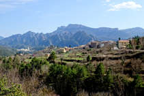 Vistas a la sierra de Busa y Sant Llorenç.